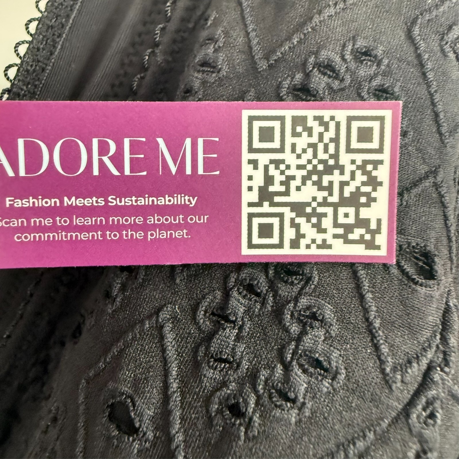 Nwt Adore Me One Piece Swimsuit Womens 3x Black V-Neck Lace Boho Sw-13147-Onp — image 4 of 8